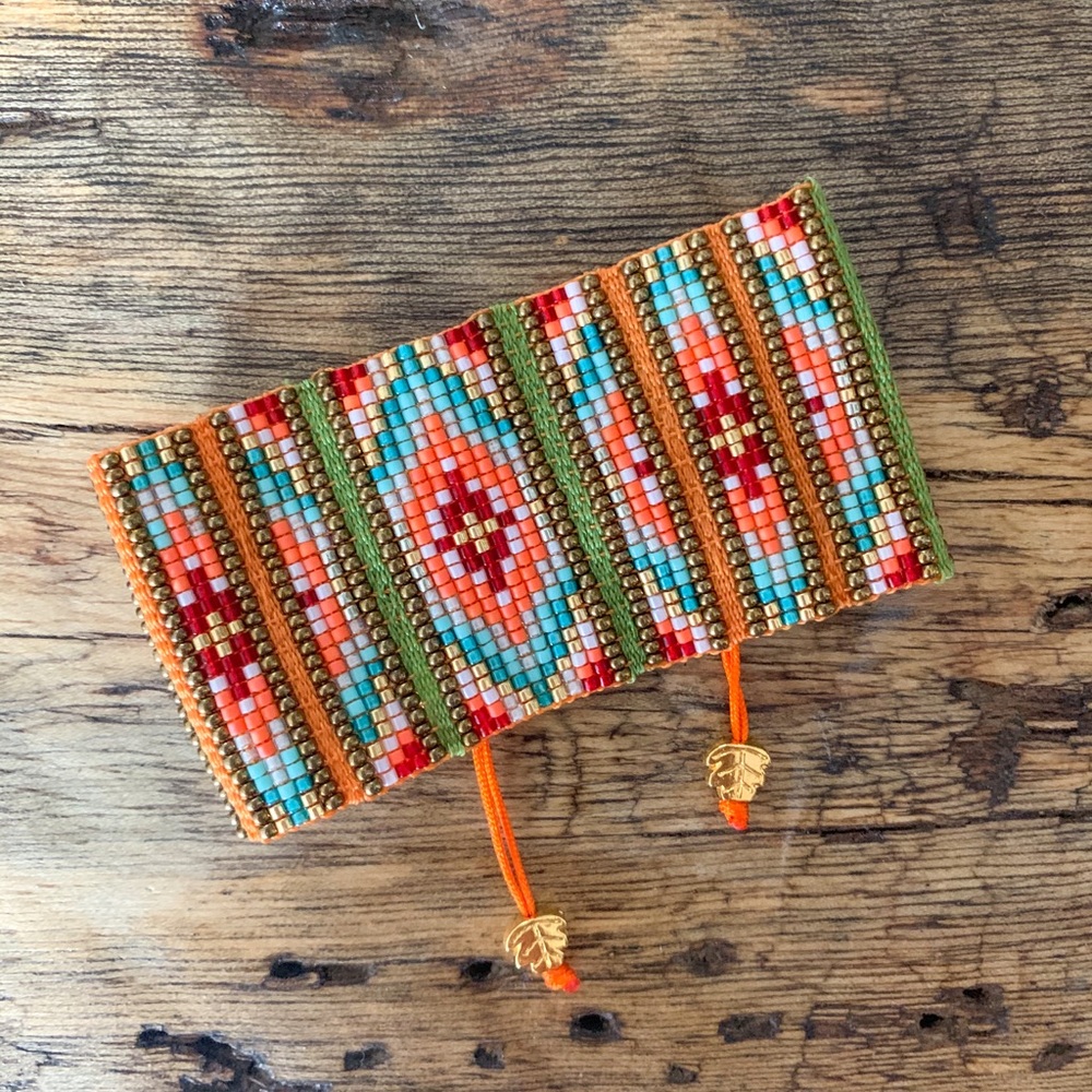Aztec boho bracelet